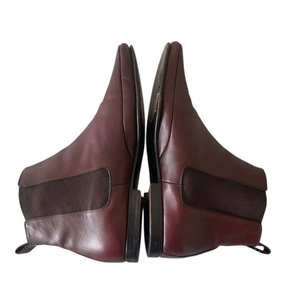 Bally brown leather